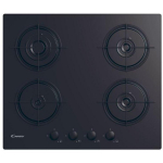 Candy Gaasipliit CVW6BB, 7200 W, 4 p&otilde;letit, karastatud klaas, mehaaniline juhtimine