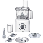 Bosch K&ouml;&ouml;gikombain MCM3100W, 800 W, 2 kiirus, 2.3 L kauss, j&auml;&auml; purustamine, segisti, lihaveski, valge