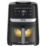Tefal Easy Fry Silence EY5568E0 &otilde;hufrit&uuml;&uuml;r, 5L, 1670W, 40-220 &deg;C, 10 programmi, must, roostevaba teras