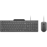 Lenovo 310 USB-A Juhtmega Komplekt, GX31R09775, USB, 3 nuppu, 5 miljonit klikki, pritsmestekindel, QWERTY