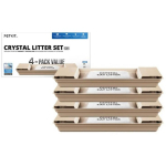 Petkit Crystal Litter Purobot Crystal Duo CR1, 4 kotti, 11kg, 4 alused, 4 pr&uuml;gikotid