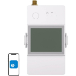 Sonoff Elektri tarbimise m&otilde;&otilde;tur POWCT, 100-240V~50/60Hz 2W, 0-100A, Wi-Fi 2.4GHz, 5-95%RH, PC korpus