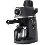 Black Decker H&uuml;drosurve kohvimasin BXCO800E, 800 W, 0.24 L, 3.5 bar, must, 1 s&otilde;el, eemaldatav tilgakarp, sisseehitatud piimavaht