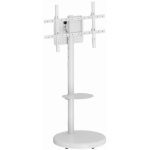 Gembird TVS-86TR-01-W telerii statiiv, 94cm - 218cm, 500mm, 1340mm, 50kg, 1 paar, teras, p&otilde;randamontaaž
