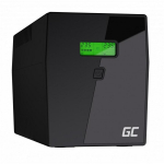 Green Cell UPS04 katkematu toiteallikas, 1.999 kVA, 900 W, 5 AC v&auml;ljundit, 2 ms reageerimisaeg, 12 V, 9 Ah, 8 h laadimine