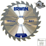 Irwin Saagimisplaat 1897196, 180 mm, 36 hammast, 2.5 mm, 16 mm, teras, 6600 rpm, puidu l&otilde;ikamiseks