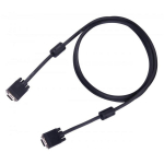 Sbox VGA-VGA M/M 20M VGA-20/R, 20m, 8mm, VGA male, VGA male, kahekordne kaitse, must v&auml;rv.