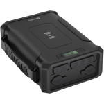 Sandberg Survivor Powerbank 8in1 96000, 96000 mAh, 180 W, 12-24 V, 2 x USB, 2 x pistik, Qi juhtmevaba laadimine, must