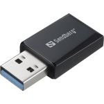 Sandberg Mini WiFi Dongle 134-41, 1300Mbit/s, USB 3.0, MU-MIMO, Beamforming, kahetasand, 400Mbps 2.4GHz, 867Mbps 5GHz