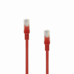 Sbox UTP kaabel UTP-10R/R, 10m, 26AWG, 5e, RJ45, RJ45, kullatud pistikud, punane