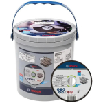 Bosch L&otilde;ikeketas 2608626113, 125mm, 1mm, 22.23mm, 100tk, metallile, roostevabale terasele