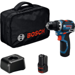 Bosch GSR 12V-32 06019N7003, 12V, 2x2.0Ah, 32Nm, 0-1800/0-475 p/min, 10mm, harjadeta, LED, KickBack Control