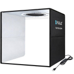 Puluz PU5032B fotostuudio valgustustelk, 30x30x30 cm, LED 112 helmes, CRI Ra97, 5500 K, USB, 6 tausta