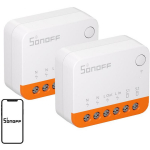 SONOFF MINIR4 (Extreme) Switch, 2-Pack