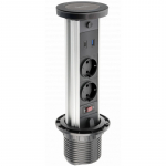 Pistikupesade torn lauale CMINO; AE-BPW2SCAM-20 GTV