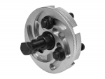 Yato Universaalne Rihma T&otilde;uker YT-06341, 50-80mm, 3 k&auml;si, 6 positsiooni, s&uuml;sinikteras, kroomitud