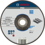 Slīpē&scaron;anas ripa 180X22X6 mm, metālam, Lielām leņķa slīpma&scaron;īnām ar fiksācijas uzgriezni PRO METAL SLĪPRIPA, 2608600315, BOSCH