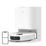 Dreame L10 Prime RLL11GC robottolmuimeja kuiv ja m&auml;rg puhastus 4000 Pa LiDAR navigeerimine automaatne mopi puhastus 5200 mAh aku 0.45 L tolmuanum 2.5 L veepaak valge