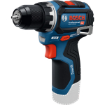 Bosch GSR 12V-32 Professional 06019N7000 juhtmevaba puur-kruvikeeraja 12 V harjadeta mootor 21/32 Nm p&ouml;&ouml;rdemoment 2-kiirust 0&ndash;1800 p/min v&otilde;tmepatruun 0,8&ndash;10 mm Advanced KickBack Control LED-t&ouml;&ouml;valgus v&ouml;&ouml;klamber Sinine/Must