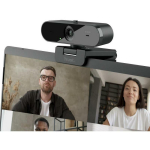 Trust veebikaamera 24732 2560x1440, 92&deg;, 2 mikrofoni, USB 2.0, must