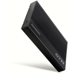 HDD ACC ENCLOSURE 2.5"/USB-C BLACK EE25-GTR AXAGON
