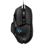 MOUSE USB OPTICAL G502/BLACK 910-005470 LOGITECH