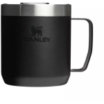 Stanley Kruus The Everyday Camp Mug 0,35L 28130940081, 290g, Must, 0,35L, roostevaba teras, hoiab sooja kuni 1,5h