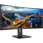 Philips | Curved UltraWide | 345B1C | 34 " | VA | WQHD | 21:9 | 100 Hz | 5 ms | 3440 x 1440 | 300  cd/m&sup2; | HDMI ports quantity 1 | Black | Warranty 24 month(s)
