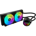 Genesis Vedelikjahutus NLG-2319, 276mm, 27mm, 1810g, Must, AM4, AM5, LGA 1150-1851, 34.7dB, PWM ventilaatorid, ARGB valgustus
