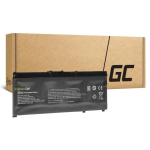 Green Cell HP187 s&uuml;learvuti aku, 15.4V, 3500mAh, 4 elementi, LiPo, &uuml;hilduv HP Omen 15-CE-ga, 1 tk.