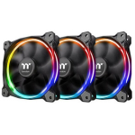 Thermaltake Datorikorpus CL-F071-PL12SW-A, 3x120mm, 500-1500 RPM, 18.5 dB, RGB, 4-pin, 3 ventilaatorit, aktiivne jahutus