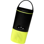 Denver Bluetooth k&otilde;lar BTS-51-L, 8-10m, IPX4, 4 x AA patareid, must, roheline