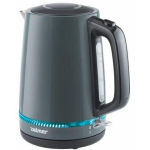Zelmer Elektriline veekeetja ZCK7921G 71505025P, 2200 W, 1.7 l, hall, automaatne v&auml;ljal&uuml;litus, &uuml;lekuumenemise kaitse
