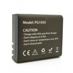 GoXtreme Kaamera aku 01472, 1050 mAh, 3,7 V, Liitiumioon, Must, &Uuml;hildub Easypixiga, Blisterpakendis
