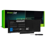 Green Cell S&uuml;learvuti Aku F3YGT DE129V2, 7,6V, 6200mAh, 4 elementi, &uuml;hilduv Dell Latitude 7280 7290 7380 7490