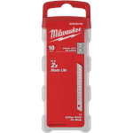 Milwaukee sisset&otilde;mmatava noa terad 9 mm, 10 tk, 4932480106, raudkarbiid, t&auml;pselt lihvitud