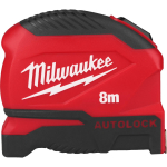Milwaukee AUTOLOCK m&otilde;&otilde;dulint 4932498774, 8m, 25mm, II klass, automaatne lukustus, 3.2m v&auml;ljaulatuvus, 2m k&uuml;lgm&otilde;&otilde;tmine