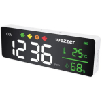 Levenhuk Wezzer Air MC50 LL_81400 &otilde;hukvaliteedi m&otilde;&otilde;tur, CO₂ 400&ndash;5000 ppm, -10...+50 &deg;C, LCD, ABS, juhtmevaba