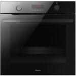 Amica ED47637BA+ X-TYPE STEAM ahi, 77L, 3600W, A+, must, aur, grill, konvektsioon, lapselukk
