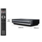 Hisense PX3 laserprojektor, 4K UHD, 2800 ANSI luumenit, 0.22 heitesuhe, 25000h, Dolby Vision, VIDAA U
