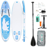 FunWater SUP laud SUPFW07A, 3,2m, sinine, 320x83x15cm, 12&ndash;15 PSI, eemaldatavad uimed, EVA kate, pumba ja tarvikutega