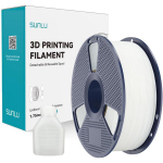 Sunlu PP Filament Natural White, PP Nat 0.8kg, 1.75mm, 0.9g/cm&sup3;, 385m, 210-230&deg;C, 50-150mm/s, 40kJ/m&sup2;, 900%, toiduohutu