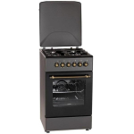 MPM MPM-56-KRM-13 gaasi/elektripliit, 58l, 230V, 50Hz, A, must