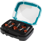 Freesiterade komplekt (5tk.) WF8754000 WOLFCRAFT