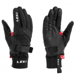 Cimdi Glove NORDIC COURSE Shark, izmērs: 10.5, Black, 4028173819256 LEKI