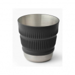 Salokāma Krūze DETOUR Stainless Steel Collapsible Mug, Beluga Black, 9327868160655 SEA TO SUMMIT