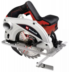 Rokas cirkulārā zāģis TC-CS 1250, EINHELL, 4331040, 1250 W, 165 mm zāģa asmens, bezinstrumentu regulē&scaron;ana
