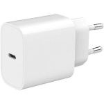 Gembird laadija TA-UC-PD20-01-W 20 W, 1 Type-C port, AC, 100-240 V, 12 V, PD, &uuml;lepinge kaitse
