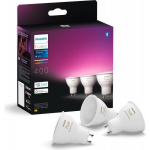 Philips Valguste lamp GU10 929003666503 400 Lm, 4.2 W, 6500 K, 40&deg;, E, Bluetooth/ZigBee, 3 tk.
