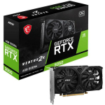 Msi Graafikakaart GEFORCE RTX 3050 VENTUS 2X E 6G OC, 6 GB, GDDR6, 96 bit, PCIe 4.0 16x, 2xHDMI, 1xDisplayPort